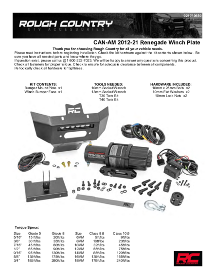 Installation Manual